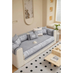 Nordic Patchwork sofos užvalkalai svetainei Neslystantys dulkėms atsparūs sofos užvalkalai Universalios plaunamos sofos dvivietės sofos pagalvėlė 70X70cm 1pc