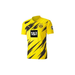 Puma Borussia Dortmund Futbolo Mar&scaron;kinėliai Trumpomis Rankovėmis Vyri&scaron;ki Vir&scaron;utiniai Drabužiai Cyber-Geltoni 757156-01 M