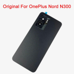 &bdquo;OnePlus Nord N300 CPH2389&ldquo; galinio baterijos dangtelio durelės su fotoaparato stiklo objektyvo korpuso remonto dalimis Midnight Jade