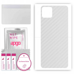 apgo Protective Skin Sticker for the back compatible with Honor X6s, Wrap Film, Foil, Vinyl - Pattern Transparent Carbon