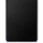 apgo Protective Skin Sticker for the back compatible with ZTE Blade A73, Wrap Film, Foil, Vinyl - Pattern Matte Black