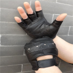 Vyrai dėvi Perak Performance Dviračių pir&scaron;tines Dviratis Motociklas Sportinis Puspir&scaron;tis juoda