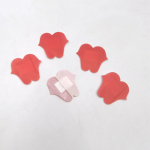 10 vnt Red Heart Band Aid odos pleistras kaklui Hickey Love Bite dengiantis mergaičių žaizdų gipsą, kvėpuojantis medicininės juostelės tvarsčiai