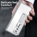 Aliumininis visi&scaron;kai apsauginis dėklas, skirtas Samsung Galaxy Z Fold 4 5G Fold4 Fold3 Fold 3 grūdinto stiklo plėvele telefono dangtelis