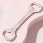 Tempimo įtaisas moterims su atviru nugaros tempimo diržu, skirtas fitneso praktikai jogai A&scaron;tuonių figūrų elastinė virvė, silikoninė undinė A&scaron;tuonių figūrų įtempiklis 28P