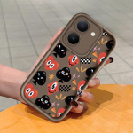 Mink&scaron;tas silikoninis kvadratinių kopėčių spausdinimo ra&scaron;tų telefono korpusas, pilnas dangtis, fotoaparatas, atsparus smūgiams, guminis dėklas, skirtas Vivo Vivo S1 balta