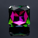 Stonefans Giant Square Crystal Ring Statement AB Spalvoti papuo&scaron;alai &Scaron;ampano žiedas Perdėta didelių pir&scaron;tų papuo&scaron;alai moterų vakarėliui