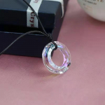 Anime Tian Guan Ci Fu karoliai dangaus pareigūno palaima Hua Cheng Xie Lian Cosplay kri&scaron;tolo pakabukas Choker papuo&scaron;alų priedai