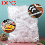 500/100 Vienkartinis maisto dangtelis Plastikinis įvynioklis Elastingas maisto dangteliai Vaisių dubenys Puodeliai Dangteliai Maistas &Scaron;viežia sandariklisVirtuvė &scaron;viežiai i&scaron;saugomas mai&scaron;elis Dulkės 100Pcs