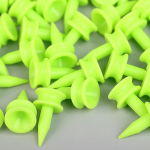 50 vnt/pak. Profesionalūs golfo mar&scaron;kinėliai 25 mm 0,98 colio Castle Green golfo žaidėjo aksesuarai plastikiniai golfo mar&scaron;kinėliai, puikiai tinkantys kamuoliui