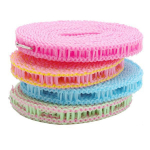 &bdquo;Vogue Rope Travel&ldquo; nuo vėjo nepraleidžianti neslystanti drabužių linija &bdquo;Portablae Hook&ldquo; įrankiai 5 m antklodė linija lauko nailono tvoros tipas 3m