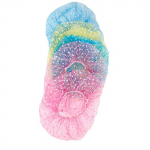 Moteri&scaron;kos 6 vnt skaidraus vienkartinio plastiko du&scaron;o kepuraitės elastinga stora vonia One Size