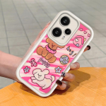 Mink&scaron;tas silikoninis kvadratinių kopėčių spausdinimo ra&scaron;tų telefono korpusas, pilnas dangtis, fotoaparatas, atsparus smūgiams, guminis dėklas, skirtas Xiaomi Redmi Redmi 13C 5G balta