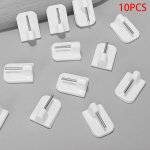 10 vnt Lipnus kabliukas užuolaidų strypų galinių durų laikymo lentynos raktų laikiklio pakabai 10PCS