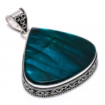 Blue Labradorite Gemstone Handmade 925 Sterling Silver Gift Pendant 2.36 s2h90