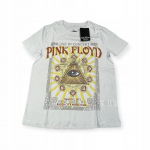 Koszulka T-shirt damski okrągły dekolt Pink Floyd XL