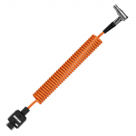 ZGCINE DT-LM D-TAP į LEMO 2 kontaktų vyri&scaron;kas maitinimo laidas 60 cm prailginamas ilgis Pakeičia tam tikrus RED modelius oranžinė