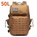 25L/50L Taktinė kuprinė krep&scaron;ys Medžioklė MOLLE kuprinė GYM vyrams Lauko žygiai Kelioninė kuprinė ragana 2 butelių laikikliai
