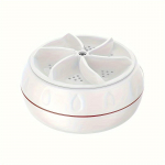 Mini turbo skalbimo ma&scaron;ina &ndash; ne&scaron;iojama ir USB maitinama bendrabučio daugiafunkcė apatinių ir kojinių valymo ma&scaron;ina, greitai ir efektyviai balta