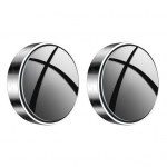 2 poros siurbtukas automobilio i&scaron;gaubtas aklosios zonos veidrodžiai 360 laipsnių besisukantis vandeniui atsparus rūkui atsparus i&scaron;gaubtas automobilis sidabras