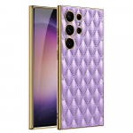 &bdquo;Samsung Galaxy S24 Ultra Plus Case&ldquo; prabangus galvanizuotas paprastos odos mink&scaron;tas silikoninis &bdquo;viskas įskaičiuota&ldquo; atsparus smūgiams dėklas for Galaxy S24 Ultra&case only(no pen) žalia