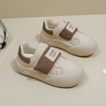 Balti batai moterims Nauji rudens studentai, universalūs laisvalaikio madingi batai storu dugnu madingi sportbačiai 35