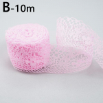 10 m gėlėmis siuvinėti plaukų aksesuarai Medžiaga nėriniai audinys tu&scaron;čiaviduris rankų darbo medžiaga N