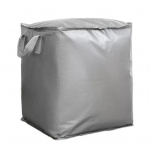 Laikymo krep&scaron;ys su sustiprinta rankena, didelės talpos, apsaugantis nuo dulkių ir drėgmės, organizatorius, sutir&scaron;tintas Oksfordo audinys, laikymo mai&scaron;elis M geltona