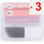chifure Powder blush nuance color 300 Skin Makeup Apply a small amount to the brush and smooth over the cheeks. Skin Makeup