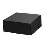 Atsparus oro sąlygoms lauko kubilo dangtis, vandeniui atsparus audinys, reguliuojamas rai&scaron;telių dizainas, atsparus UV spinduliams, sunkus S juoda