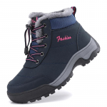 Moteri&scaron;ki žieminiai batai neslidūs guminiai aulinukai moterims sniego batai &scaron;ilti žieminiai batai 36 tamsiai mėlyna spalva