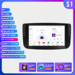 9 colių Carplay 4G 2 Din Android 13 automobilio radijas, skirtas Fiat Linea 2012&ndash;2015 Fiat Punto EVO Multimedijos vaizdo grotuvas Navi GPS DSP WIFI i&scaron;manusis ekranas S1 8Core 3G 32G AI