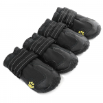 &Scaron;unų batai dideliems &scaron;unims Neper&scaron;lampami &scaron;unų batai su &scaron;viesą atspindinčia juostele kar&scaron;tam grindiniui žiemai, snieguotiems 8# juoda