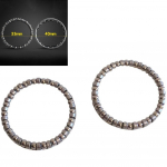 Auk&scaron;tos kokybės metalinių dviračių rutulinių guolių 32 mm dalys, alkūninis velenas