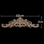 I&scaron;skirtiniai medžio drožybos onlėjai rožių aplikacijos antikvariniam namų dekorui ir amatams Drožyba Unikali ir Antikvarinė Baldų Dekoracija
