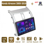 Android automobilinis radijas Honda Airwave 2005-2010 m. Multimedijos grotuvas Pagrindinis įrenginys Stereo GPS navigacija BT WIFI 1+16GB 1+16GB