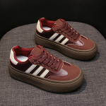 Naujas dizainas Pavasaris Nauji stori apatiniai balti moteri&scaron;ki retro korėjieti&scaron;ki lauko sportiniai laisvalaikio moteri&scaron;ki sportiniai batai 40