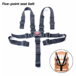 Kūdikio valgomojo kėdutės saugos diržas, 3/5 ta&scaron;kų kūdikio maitinimo kėdutės diržas, kūdikių vežimėlių priedai, maitinimo kėdutės diržai