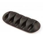 Ki&scaron;tukas Laidas Lizdas Laikiklis Kablys Kabelio spaustukas Maitinimo USB laidai Sutvarkyti Namų biuro stalas Organizatoriaus reikmenys 1pcs rožinė