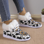 Madingi moteri&scaron;ki batai, 2024 m. kar&scaron;tas i&scaron;pardavimas Moteri&scaron;ki, rudeniniai, apvalūs, mi&scaron;rių spalvų vaik&scaron;čiojimo batai, moteri&scaron;ki laisvalaikio plok&scaron;čiapadžiai batai 36 balta