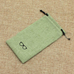 &bdquo;Vogue&ldquo; metalinių lininių akinių organizatoriaus dėžutės apsauginis krep&scaron;ys, ne&scaron;iojamas kieto apvalkalo dėklas 10