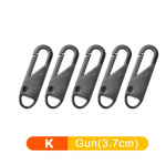 10/1 vnt. metalinis užtrauktuko traukiklis Nuimamas pakaitinis užtrauktuko slankiklis sulaužytam sagtimi Kelioninis krep&scaron;ys Lagaminas Buitinis siuvimo amatas &bdquo;pasidaryk pats&ldquo; 1Pcs