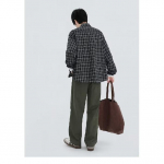 2024 m. raidės ilgomis rankovėmis mar&scaron;kinėliai japoni&scaron;ko Honkongo stiliaus laisvi mar&scaron;kinėliai berniukams, vasari&scaron;ki, madingi, universalūs, laisvalaikio paltai M raudona