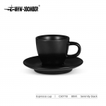 MHW-3BOMBER espreso puodelis 80 ml keraminis kavos puodelis ir lėk&scaron;tė Profesionalus namų Barista Latte Art puodelis I&scaron;skirtinis virtuvės aksesuaras