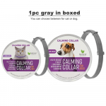 38/70 cm Efektyvus saugus raminamasis antkaklis katėms, &scaron;unims reguliuojamas nerimą mažinantis feromoninis naminių gyvūnėlių antkaklis, ilgalaikis, ramus antkaklis CALMING for cat 38cm