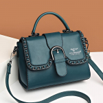 Prabangi moteri&scaron;ka rankinė Auk&scaron;tos kokybės PU oda Pečių krep&scaron;iai Dizainerio Klasikinė Kurjerio kuprinė moterims Vintažinis krep&scaron;ys per petį su atvartu