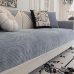 Storėjantis vienspalvis sofos sėdynės pagalvėlės užvalkalas Funiture Protector sofos užvalkalai sofoms nuo dulkių nuimamas sėdynės užvalkalas 70x70