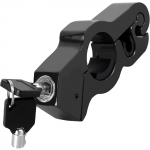 Motociklo vairo užraktas Aliuminio lydinio paspirtuko stabdžio sankabos apsauginiai užraktai Apsauga nuo vagystės Motociklo rankenos užraktas Stabdžių rankenos užraktas juoda