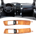 24) Rudas plastikinis oro kondicionieriaus i&scaron;leidimo angos rėmo dangtelis, skirtas Toyota Land For Cruiser Prado 120 GX470 Perfect Match CHINA