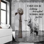 Animaciniai filmai Gyvūnai Augalai Du&scaron;o užuolaidos Gėlė &Scaron;uo Letenėlė Kalėdų Vaikų Namų Dekoras Audinys Vonios Užuolaidos Vonios Aksesuarų Rinkinys 90x180cm-35x70in